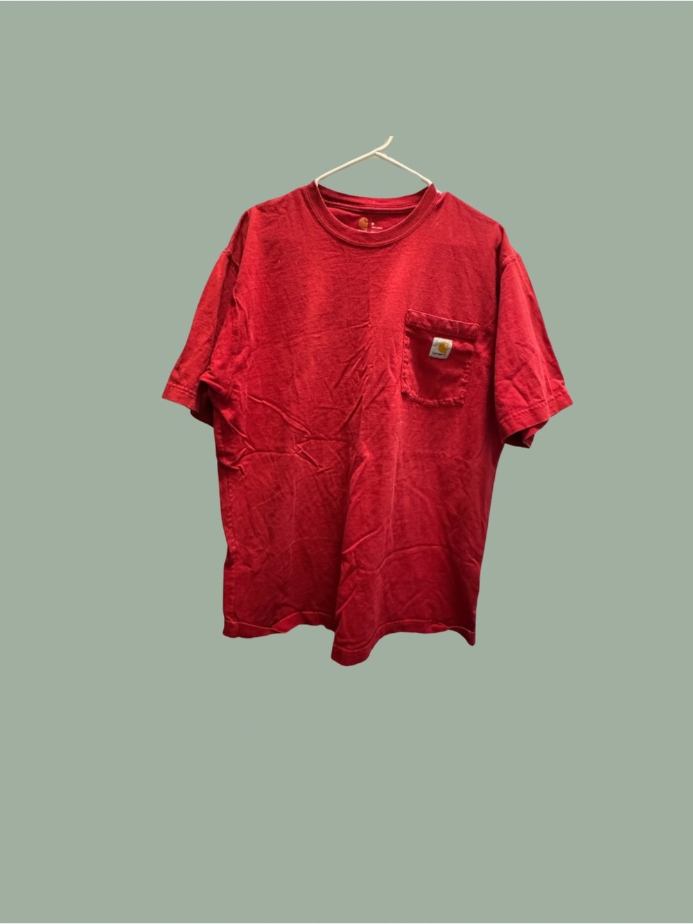 Carhartt Men's Short Sleeve Tee in Red